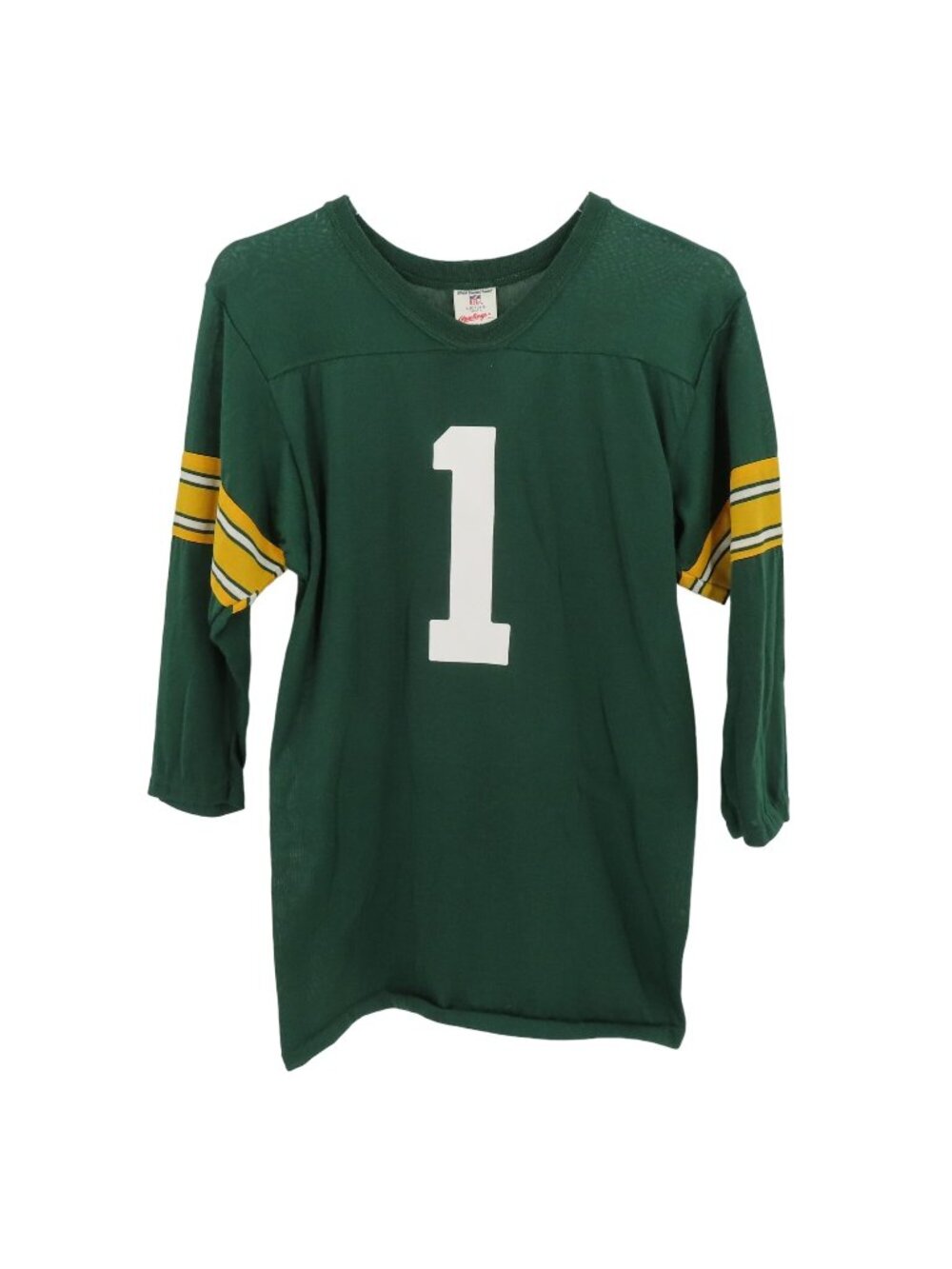 VTG Rawlings USA Youth Large 14/16 Kniech Green Yellow Jersey Green Bay Packers